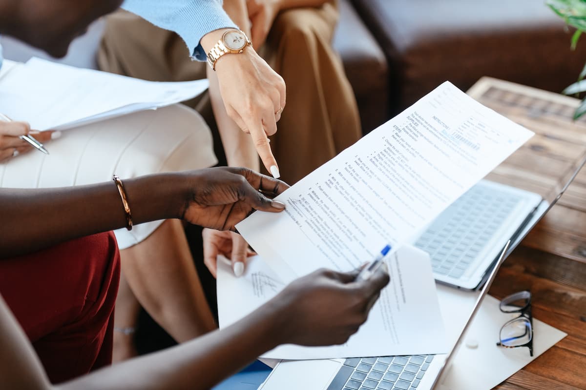 A lawyer completing a Medical Attendance Statement